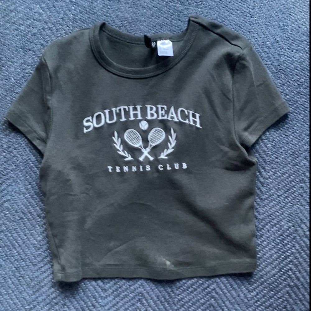 Size s south beach crop top